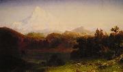Albert Bierstadt Mount Hood, Oregon painting